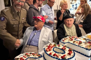 103. urocziny powstańca warszawskiego Witolda Bricka w USA