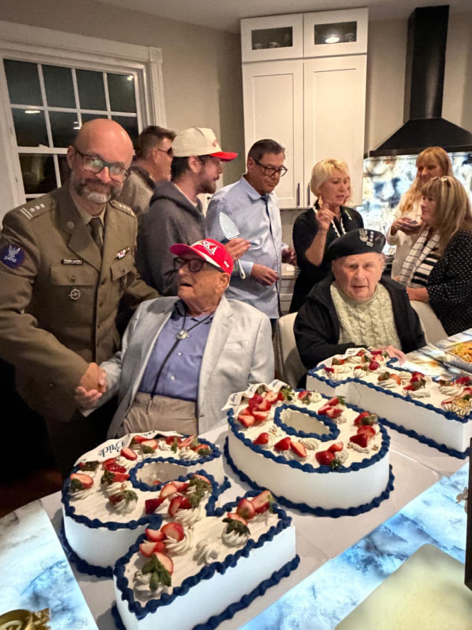 103. urodziny powstańca warszawskiego Witolda Bricka w USA