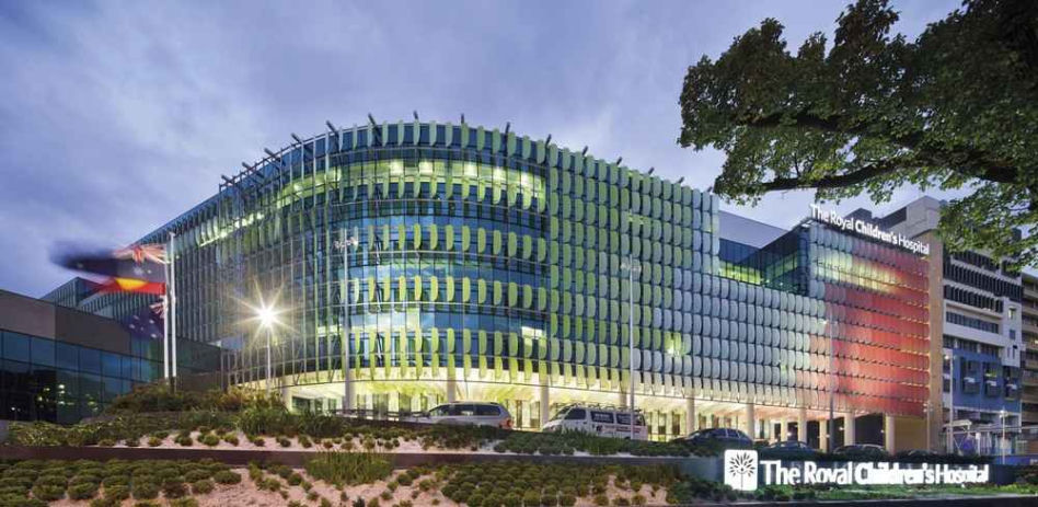 World Architecture Festival 2012, nagroda w kategorii Zdrowie. Królewski Szpital Dziecięcy w Melbourne, Australia (The Royal Children's Hospital). Autorzy: Billard Leece Partnership i Bates Smart. Fot