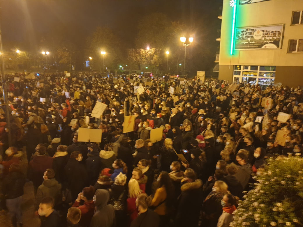 ''Czarny Marsz'' w Białymstoku