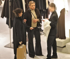 Małgorzata Ostrowska-Królikowska na zakupach