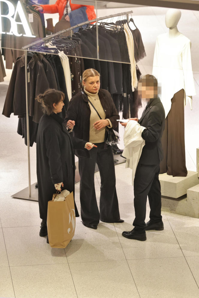 Małgorzata Ostrowska-Królikowska na zakupach