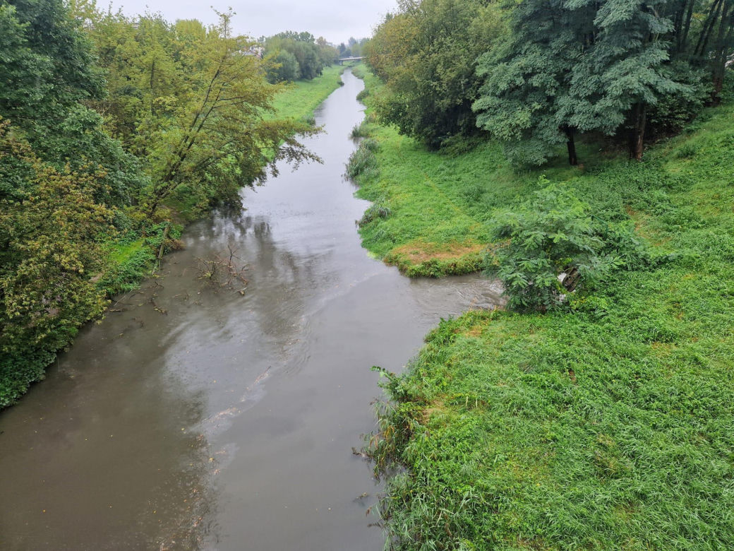 Deszcz w Krakowie znów sprawił, że Wisła zamieniła się w ściek. Przez miasto przełynęła rzeka papieru toaletowego, włosów i podpasek