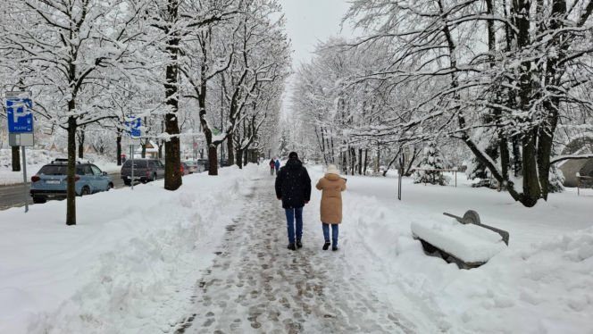 Atak zimy na Podhalu