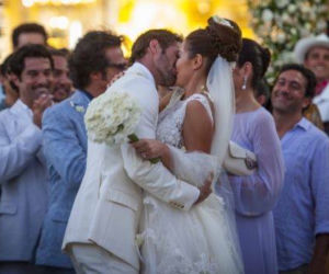 Burza La Tempestad. Marina (Ximena Navarrete), Damian (William Levy)