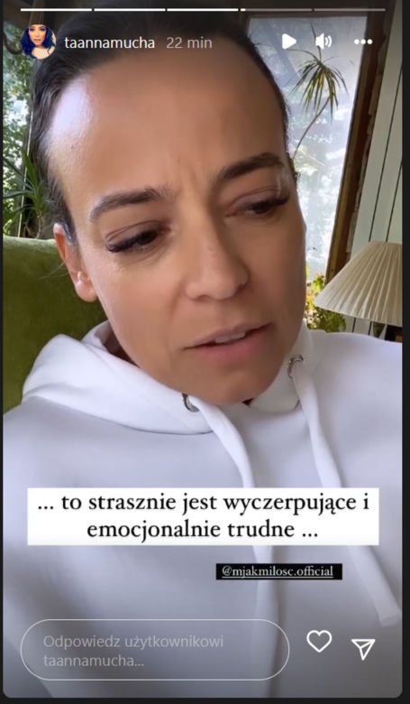 M jak miłość na planie. Anna Mucha (Magda) o najgorszych scenach