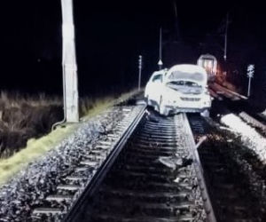 Rudzienice: 61-latce grożą zarzuty za wjechanie na torowisko