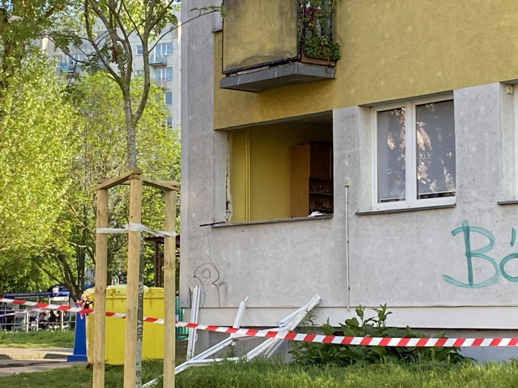 Wybuch w Kołobrzegu. Eksplodował pojemnik z szamponem