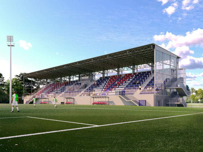 W Olsztynie powstanie nowoczesny kompleks piłkarski [WIZUALIZACJE]