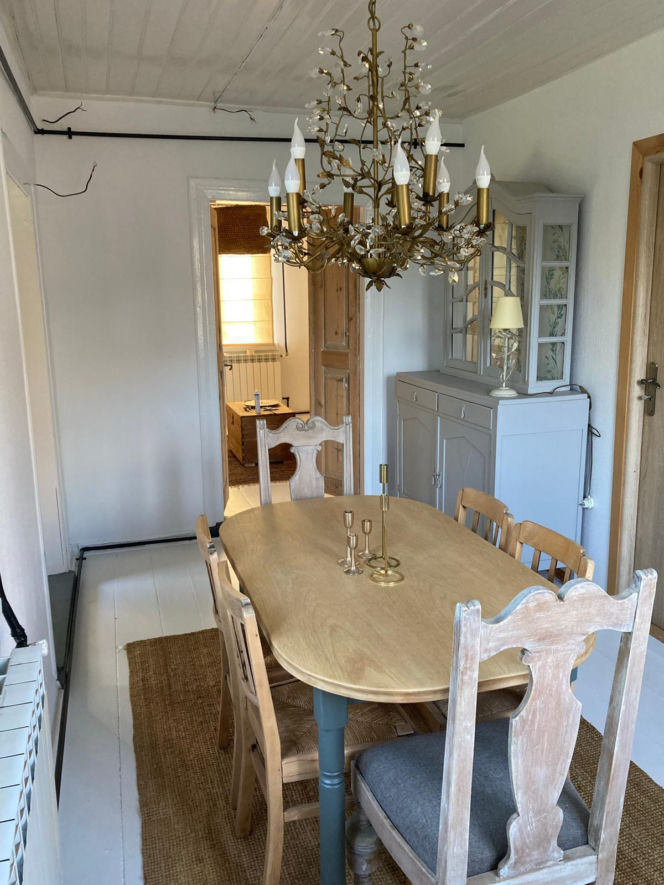 Kuchnia z jadalnią po remoncie