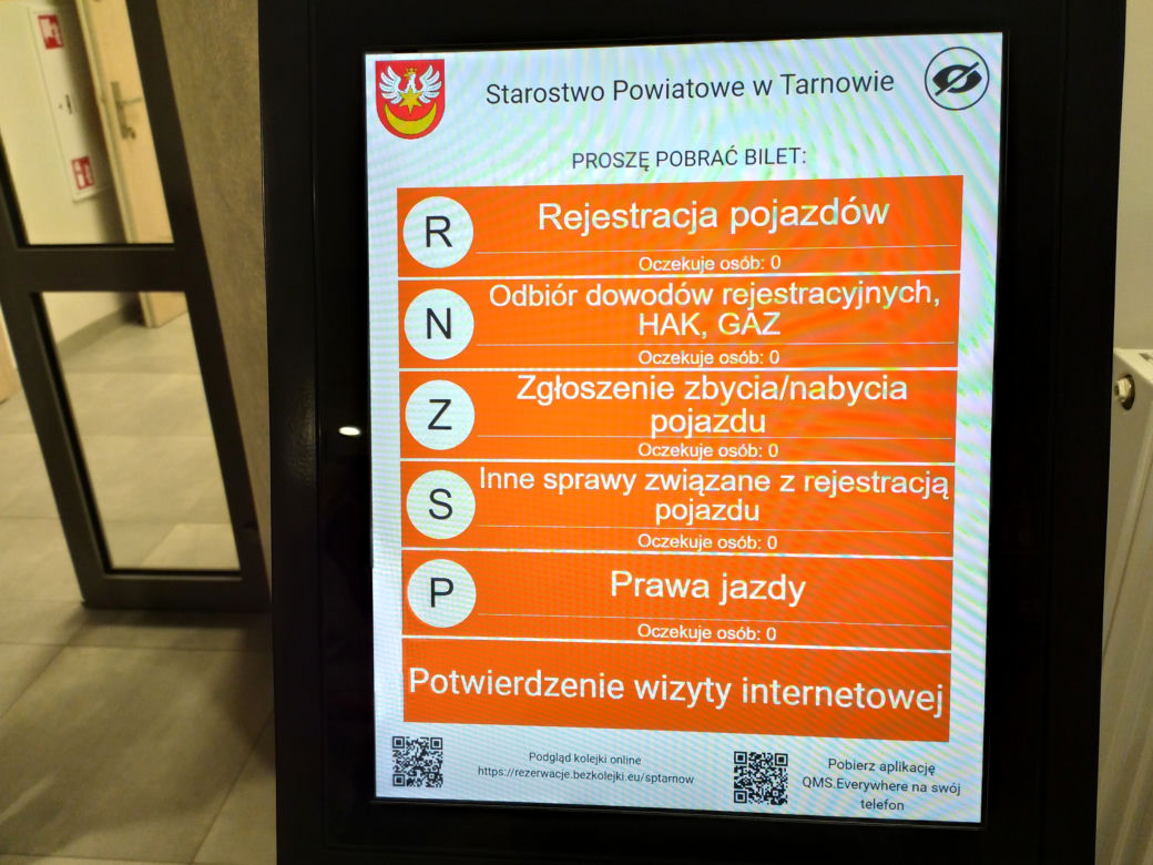 Wydział Komunikacji Starostwa Powiatowego w Tarnowie
