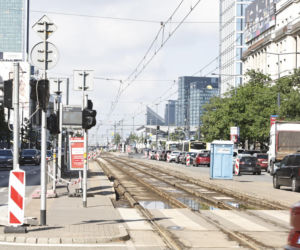 Remont torów na Jerozolimskich