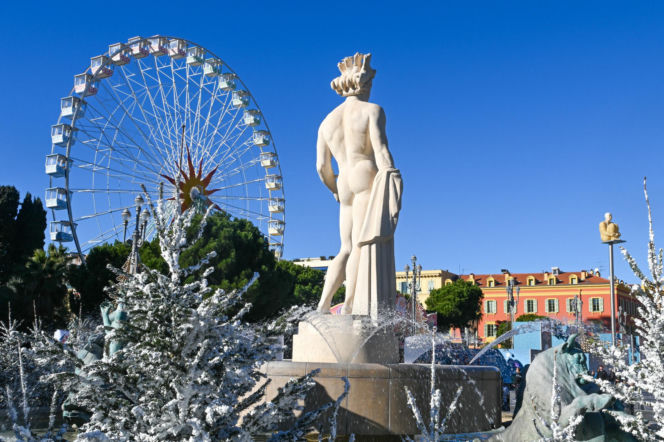 Jarmark świąteczny w Nicei