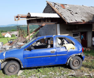 Trąba powietrzna w trzy minuty rozniosła wieś
