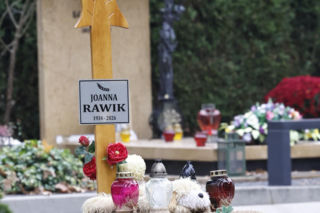 Tak wygląda grób Joanny Rawik