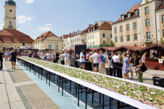 Rekord Polski pobity. W Białymstoku powstało gigantyczne carpaccio