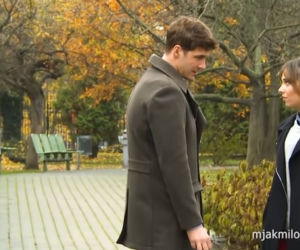 M jak miłość. Ania (Maria Pawłowska), Marcin (Mikołaj Roznerski)