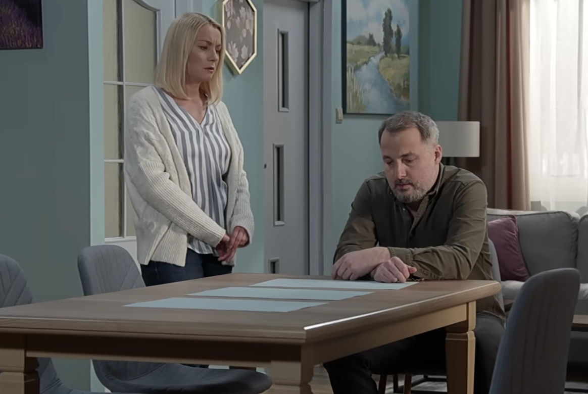 Pierwsza miłość. Bartek (Rafał Kwietniewski), Emilka (Anna Ilczuk)