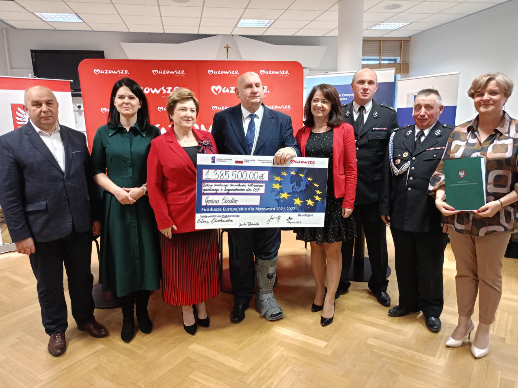 Dzięki wsparciu z Unii Europejskiej, w całym subregionie siedleckim za 48 mln zł zakupione zostaną 32 nowe wozy strażackie