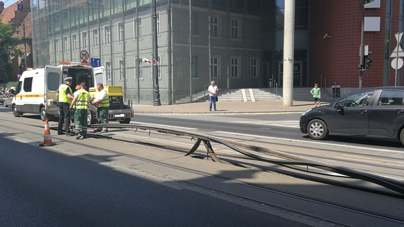Upał w Bydgoszczy dał się we znaki... szynom!