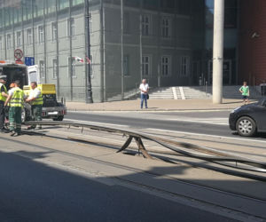 Upał w Bydgoszczy dał się we znaki... szynom!