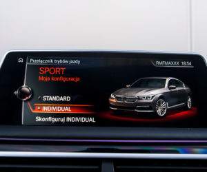 BMW serii 7 G12 wnętrze pakiet BMW Individual