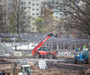 Budowa Fabryki Wody - grudzień 2020