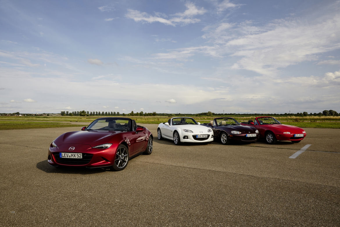Mazda MX-5 ma już 30 lat