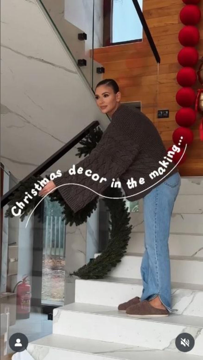 Dom Klaudii Halejcio zmienił się w Joannę Senyszyn. Willa za 9 milionów gotowa na święta!