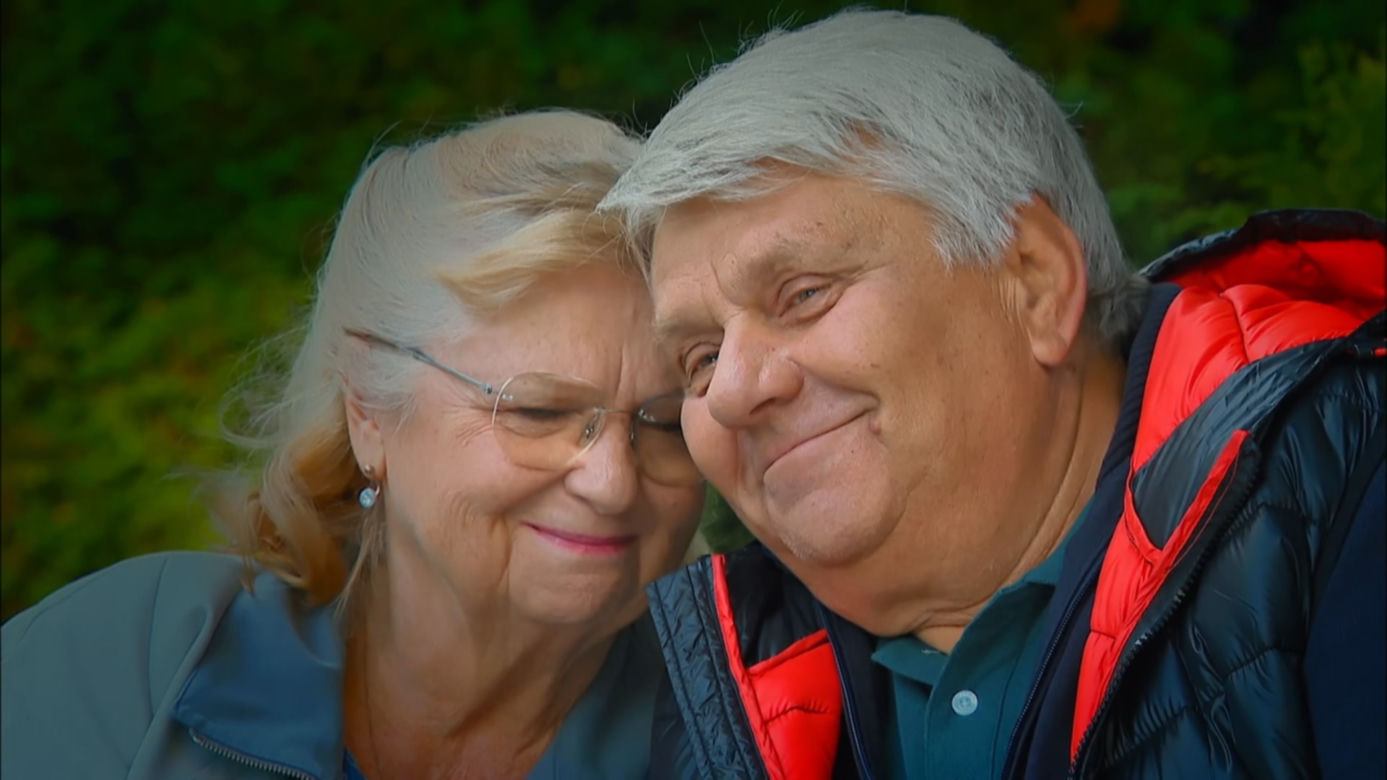 Barwy szczęścia odc. 2717: Tomasz (śp. Kazimierz Mazur), Amelia (Stanisława Celińska)