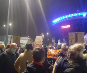 Protest kobiet w Sosnowcu 