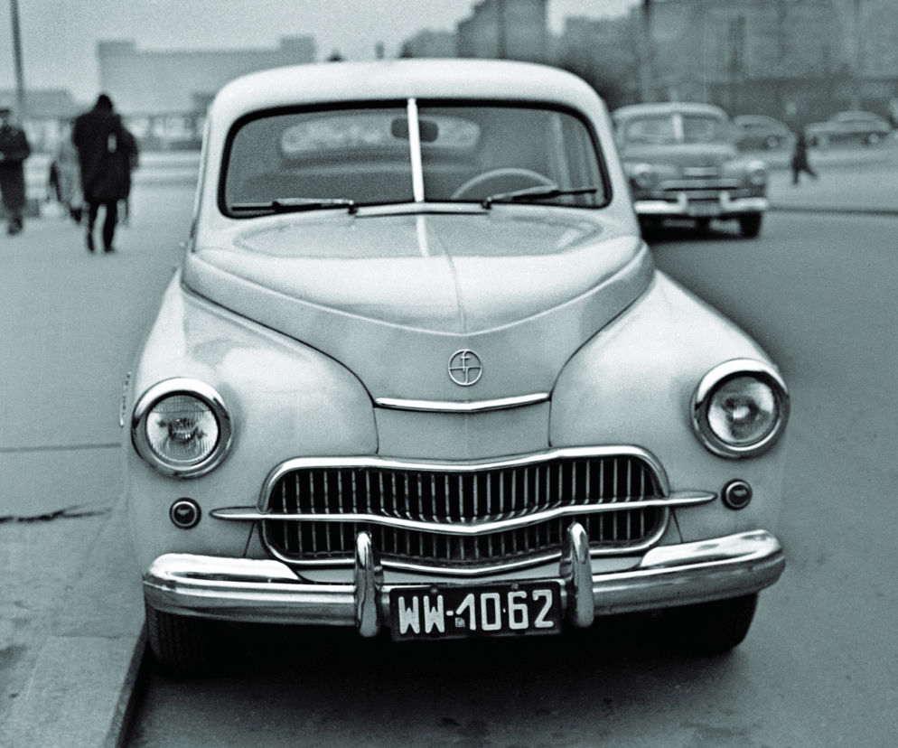 Warszawa - auto na licencji radzieckiej Pobiedy