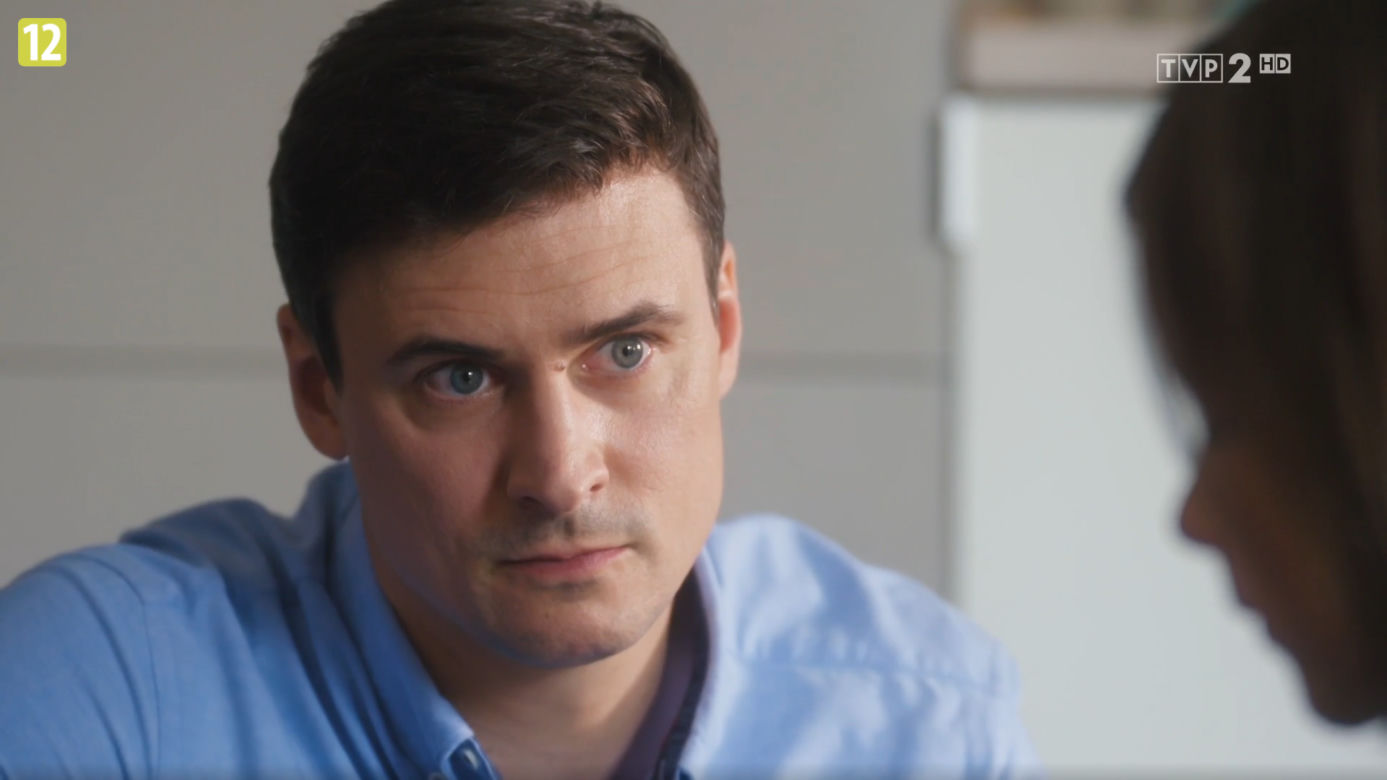 Na dobre i na złe, odc. 820: Krzysztof Radwan (Mateusz Damięcki)