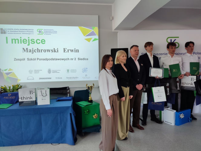 Sukces ucznia siedleckiego Ekonomika