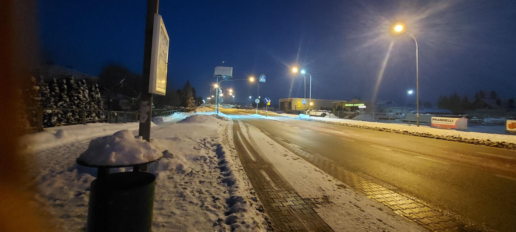 zima w Zamościu
