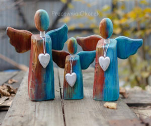 Okorek - drewniane dekoracje