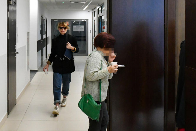 Roma Gąsiorowska w sądzie