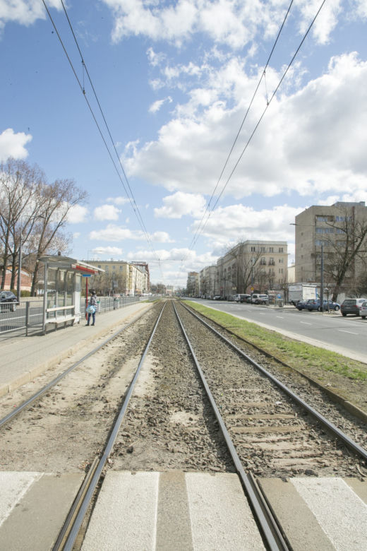Remont torowiska na Grochowskiej