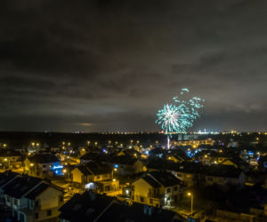 Sylwester 2019/2020 na Śląsku na zdjęciach z drona. Było pięknie. Zobaczcie [GALERIA]