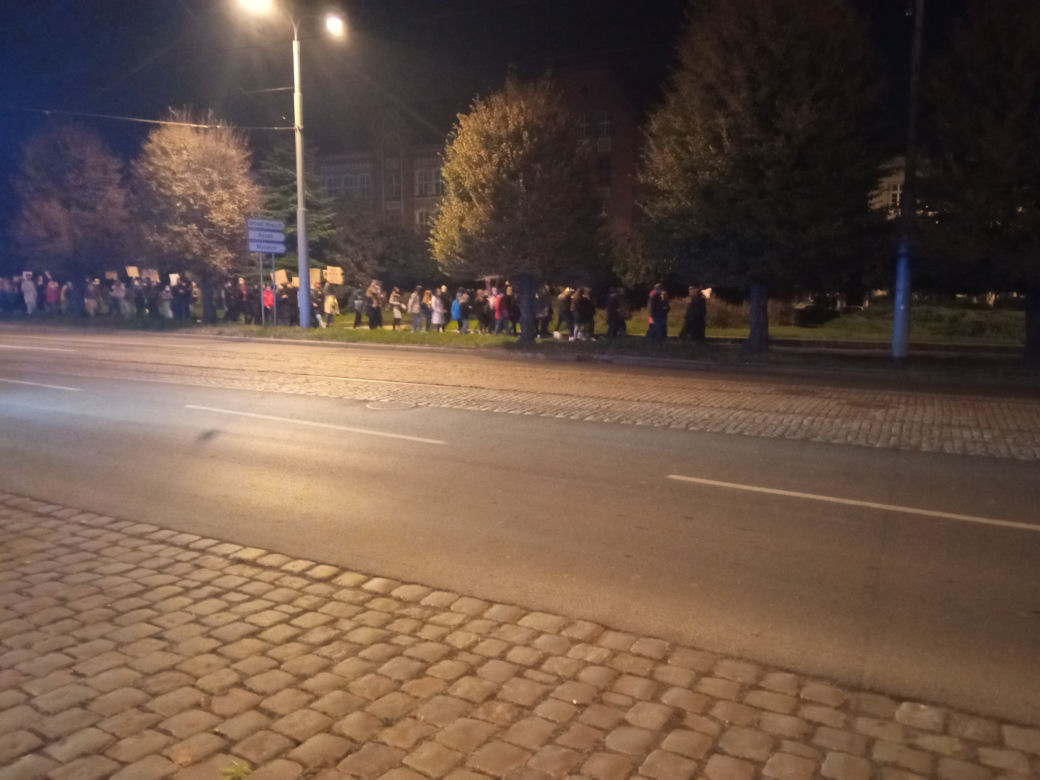 Kolejne protesty kobiet w Grudziądzu