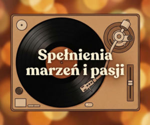 Gramofon w stylu retro na Dzień Mężczyzn