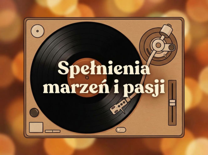 Gramofon w stylu retro na Dzień Mężczyzn