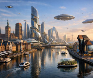 Polskie miasta oczami AI