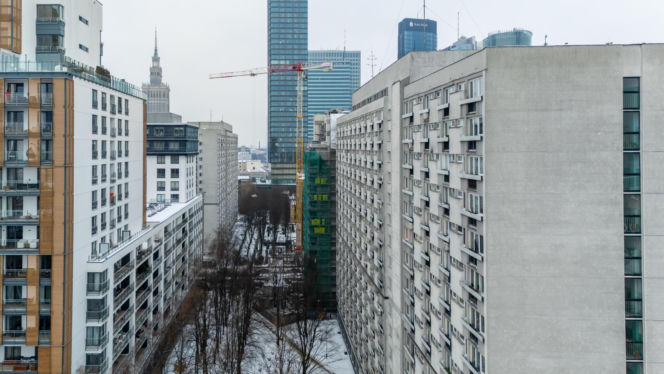 Apartamentowiec Flare przy Grzybowskiej 6A w Warszawie