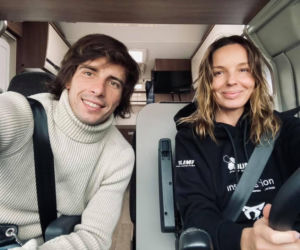 Agnieszka Włodarczyk i Robert Karaś