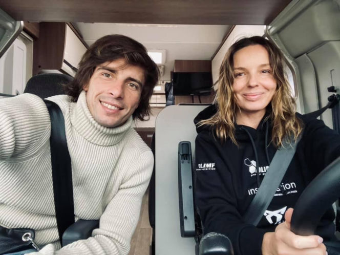 Agnieszka Włodarczyk i Robert Karaś