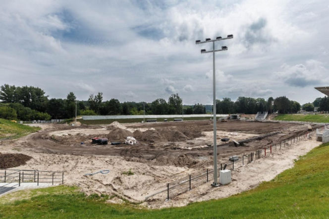 Remont stadionu Granatu w Skarżysku (lipiec 2026)