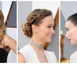 Fryzury gwiazd na Oscarach 2016 - naturalne fale, koki i warkocze królowały na czerwonym dywanie
