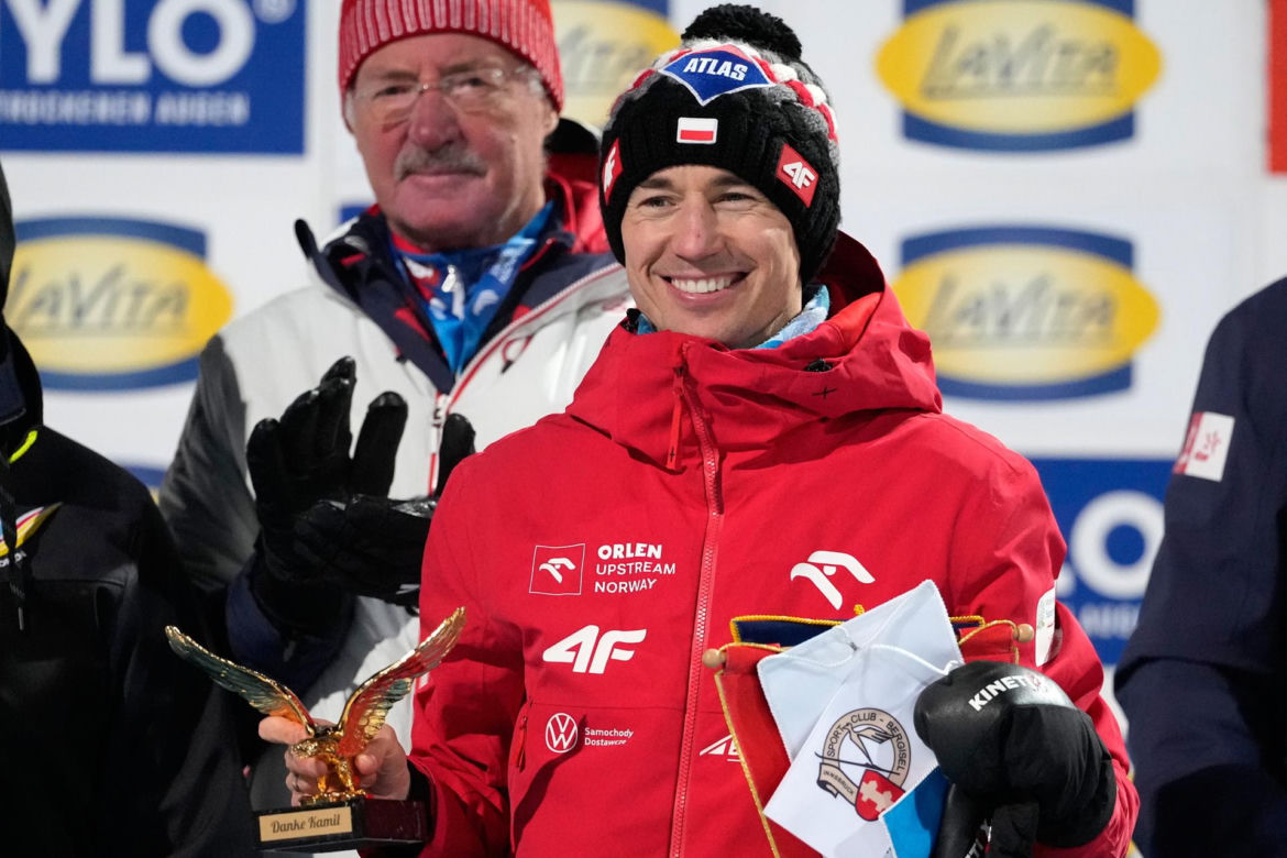 Kamil Stoch pożegnał się z Turniejem Czterech Skoczni