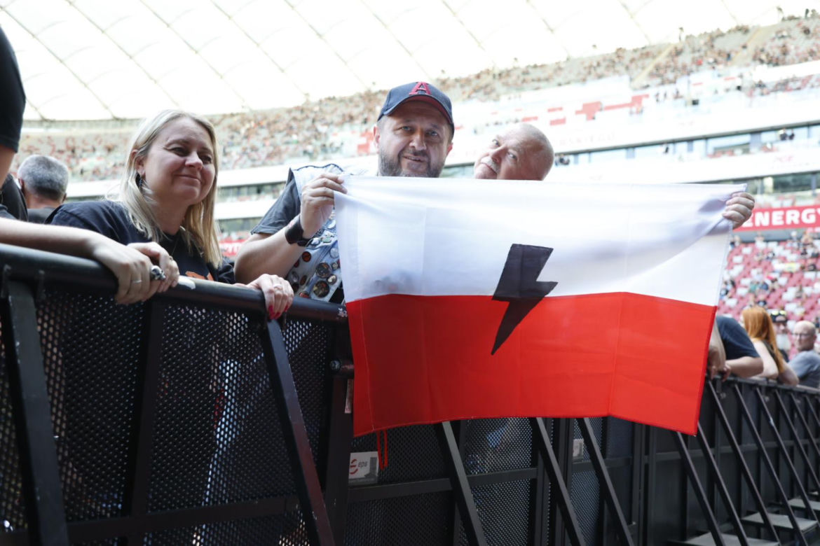 Koncert AC/DC w Warszawie (4.07.2025) - część pierwsza. Organizatorem koncertu jest Live Nation